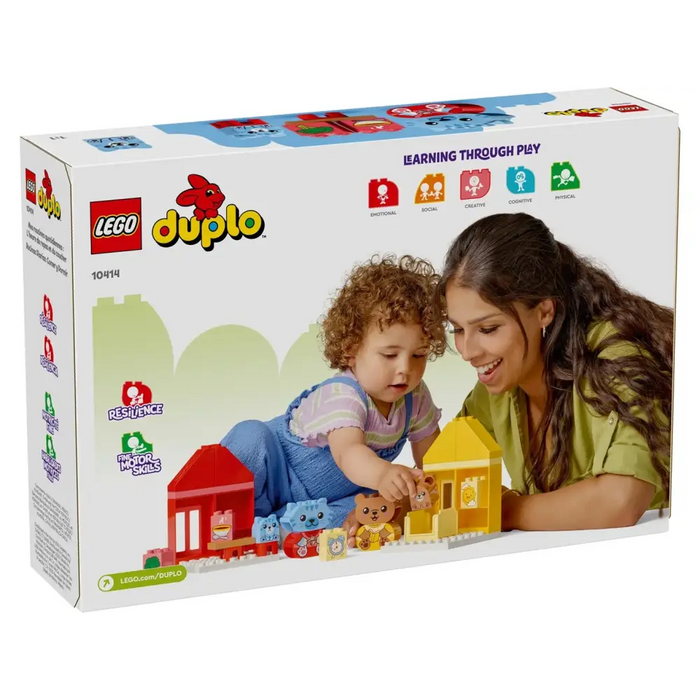 LEGO DUPLO 10414 ЕЖЕДНЕВНИ ПРОЦЕДУРИ - ХРАНЕНЕ И ЛЕГАНИЕ