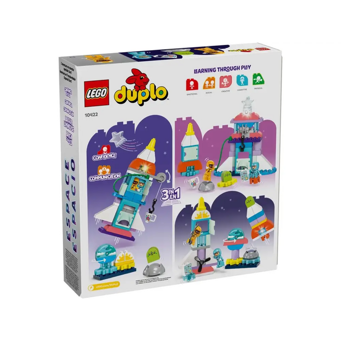LEGO DUPLO 10422 3IN1 SPACE SHUTTLE ADVENTURE