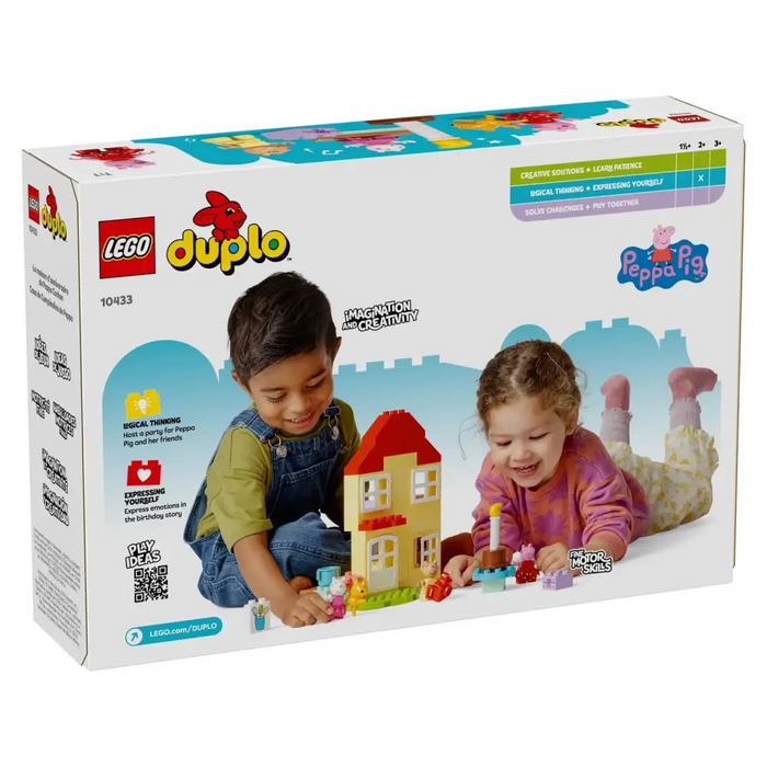 LEGO DUPLO 10433 Къща за рожден ден на прасето Пепа