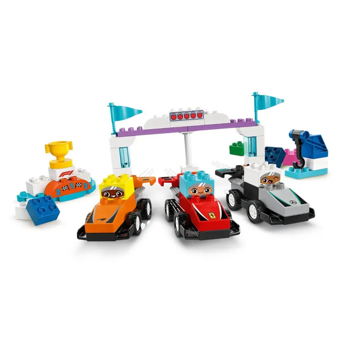 LEGO DUPLO 10445 F1 Отборни състезателни коли и шофьори