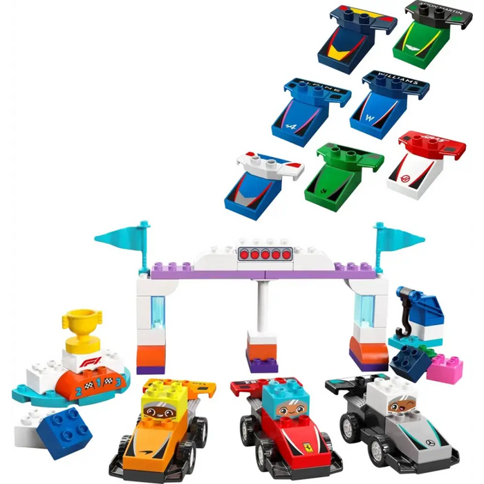 LEGO DUPLO 10445 F1 Отборни състезателни коли и шофьори