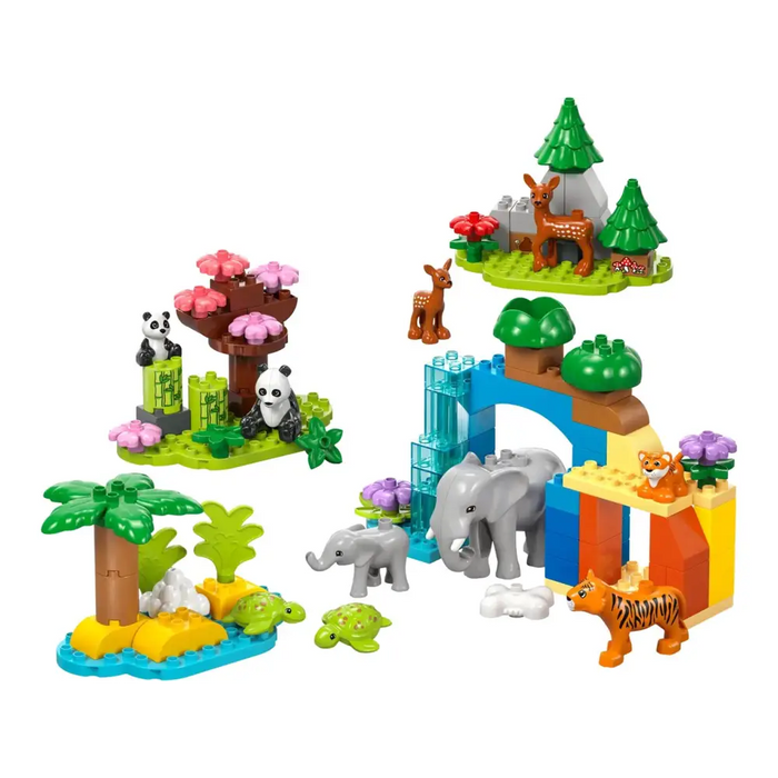LEGO DUPLO 10446 3в1 Семейства диви животни
