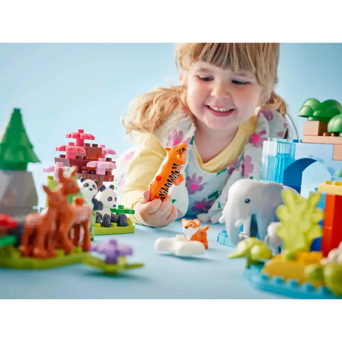LEGO DUPLO 10446 3в1 Семейства диви животни