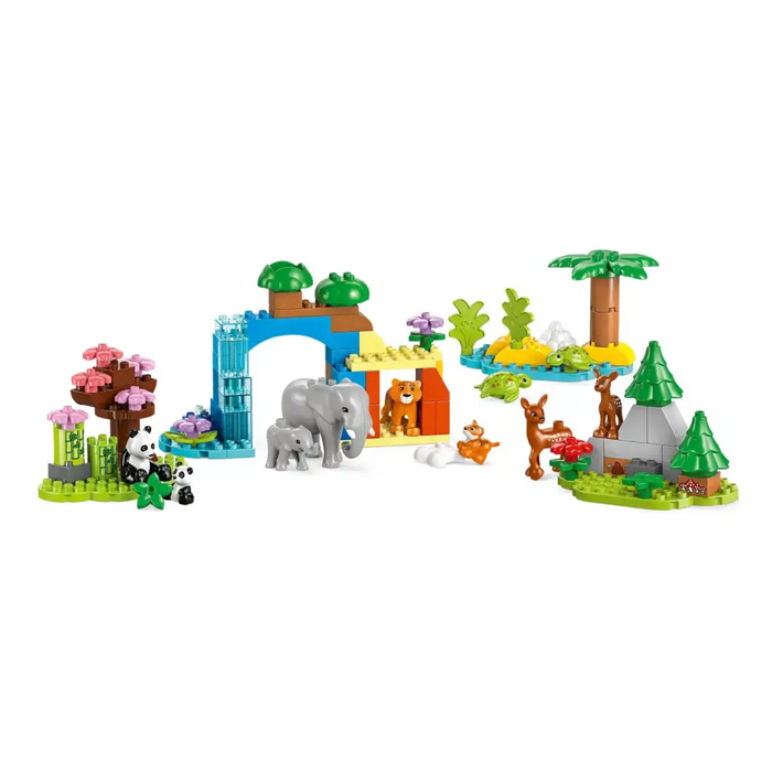 LEGO DUPLO 10446 3в1 Семейства диви животни