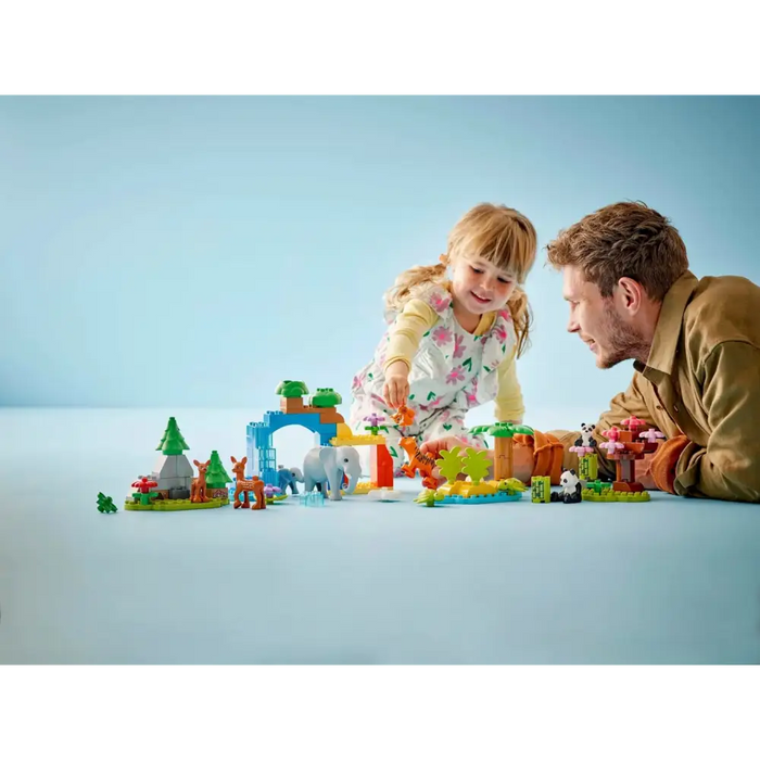 LEGO DUPLO 10446 3в1 Семейства диви животни