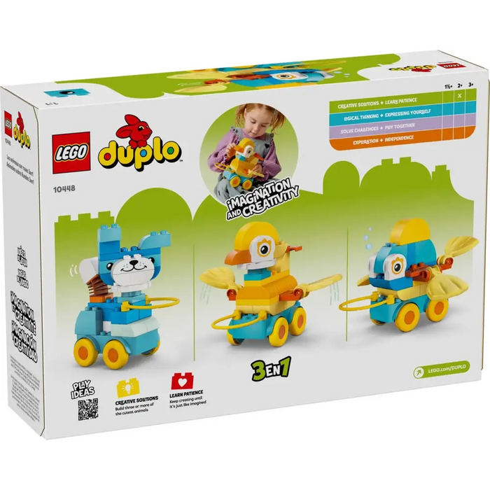 LEGO DUPLO 10448 Животни на колела 3 в 1