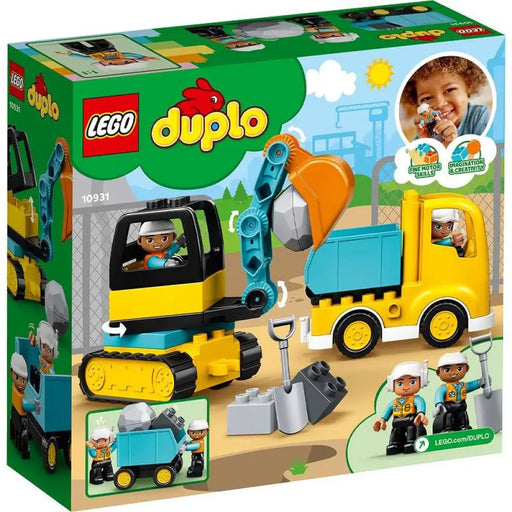 LEGO DUPLO 10931 Камион и верижен багер