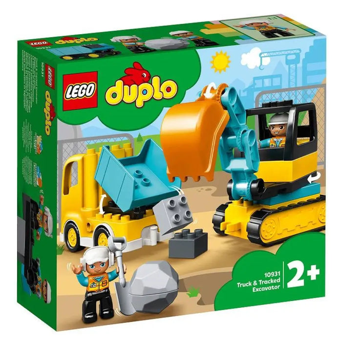LEGO DUPLO 10931 Камион и верижен багер