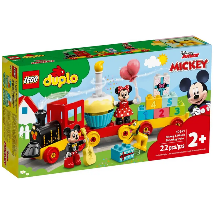 LEGO DUPLO 10941 ВЛАКЧЕ ЗА РОЖДЕН ДЕН НА МИКИ И МИНИ