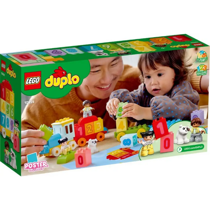 LEGO DUPLO 10954 ВЛАК С ЦИФРИ - НАУЧЕТЕ СЕ ДА БРОИТЕ