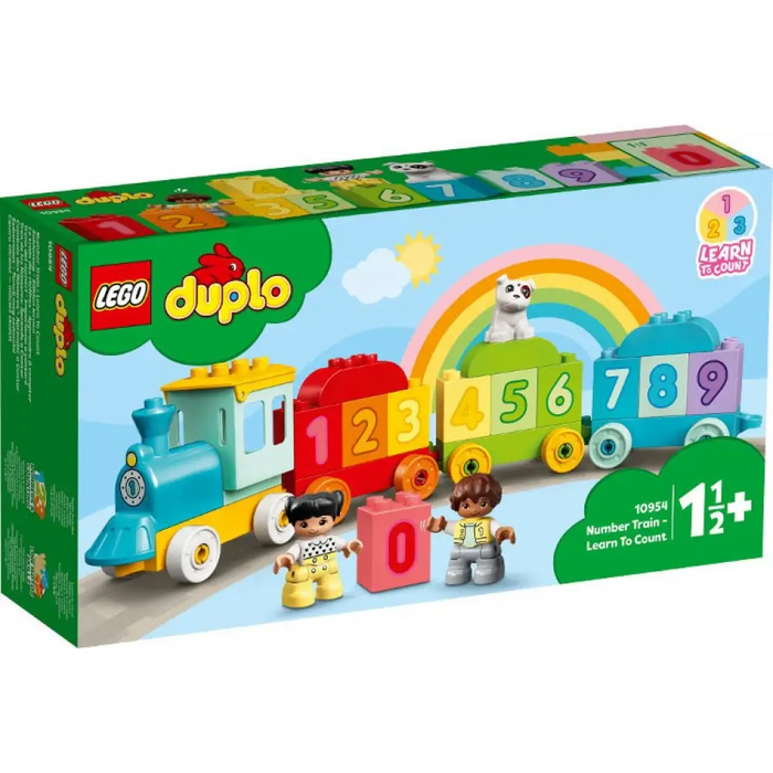 LEGO DUPLO 10954 ВЛАК С ЦИФРИ - НАУЧЕТЕ СЕ ДА БРОИТЕ