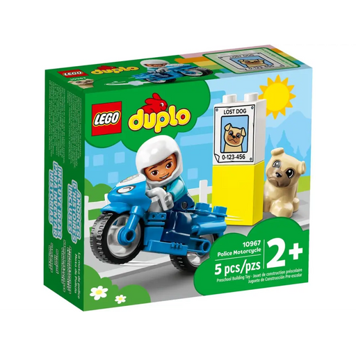 LEGO DUPLO 10967 Полицейски мотоциклет