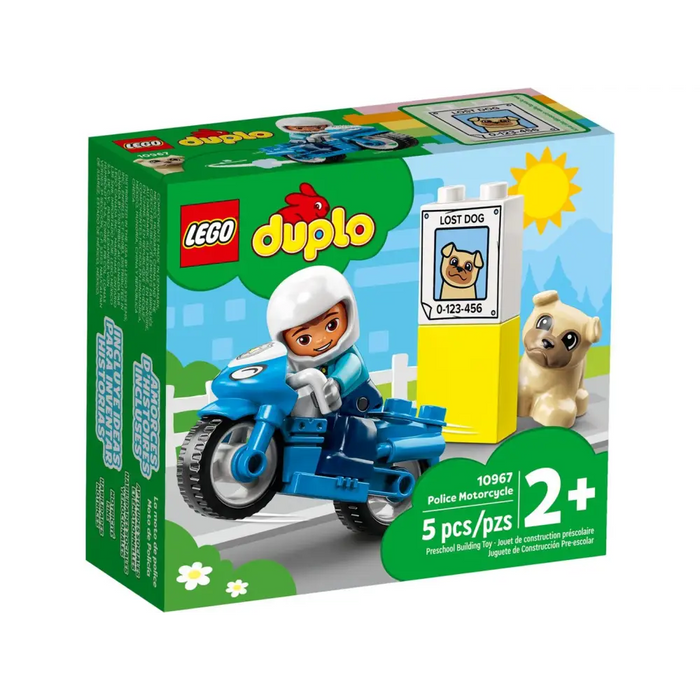 LEGO DUPLO 10967 Полицейски мотоциклет