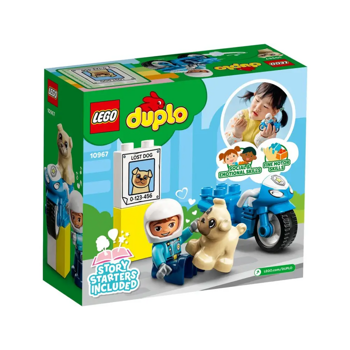LEGO DUPLO 10967 Полицейски мотоциклет