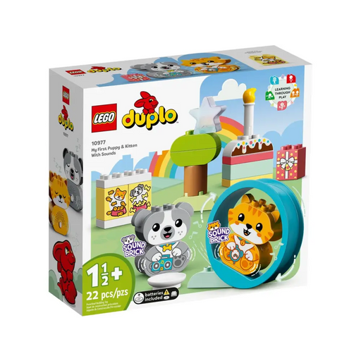 LEGO DUPLO 10977 Моето първо кученце и коте със звуци