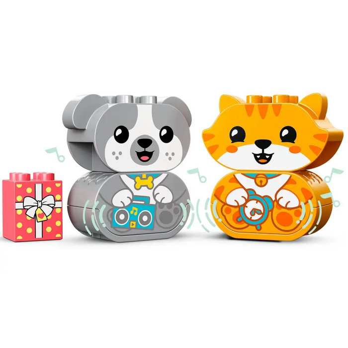 LEGO DUPLO 10977 Моето първо кученце и коте със звуци