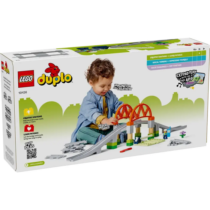 LEGO DUPLO TOWN 10426 Мост и железопътни релси