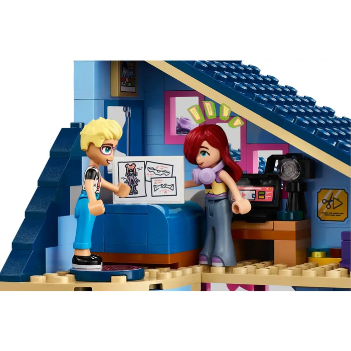 LEGO FRIENDS 42620 СЕМЕЙНИТЕ КЪЩИ НА ОЛИ И ПЕЙСЛИ