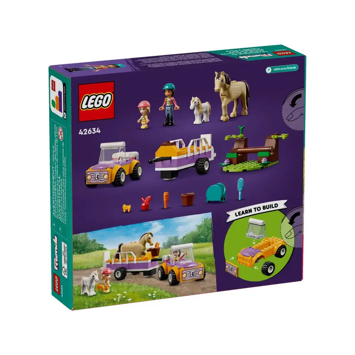 LEGO FRIENDS 42634 РЕМАРКЕ ЗА КОН И ПОНИ