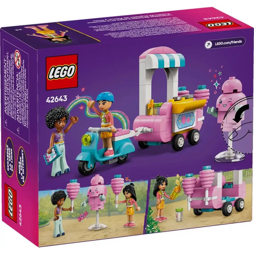 LEGO FRIENDS 42643 Стойка за захарен памук и скутер