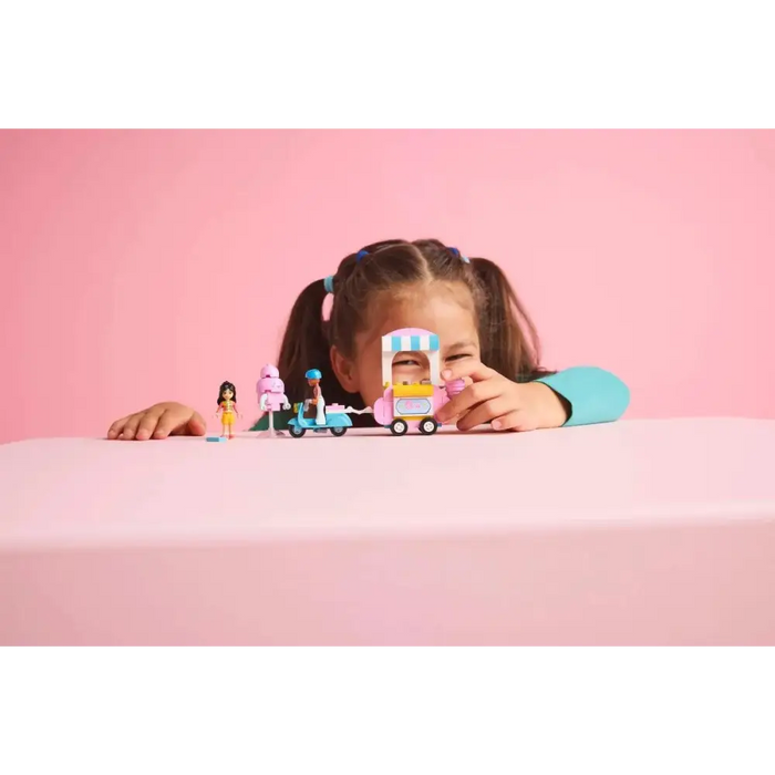 LEGO FRIENDS 42643 Стойка за захарен памук и скутер