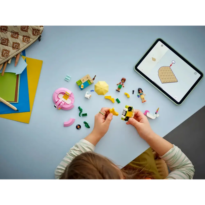 LEGO FRIENDS 42658 Еднорог и фламинго Парти край басейна