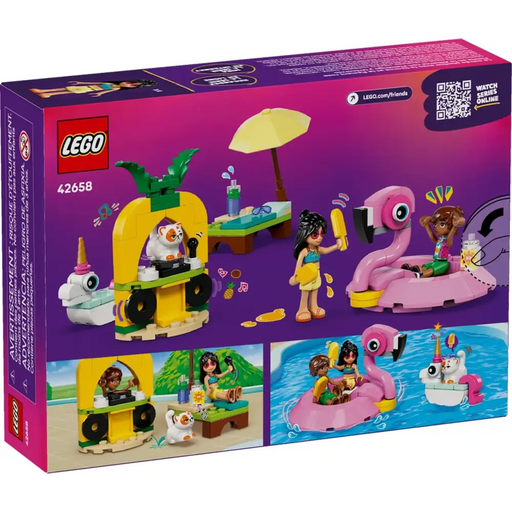 LEGO FRIENDS 42658 Еднорог и фламинго Парти край басейна