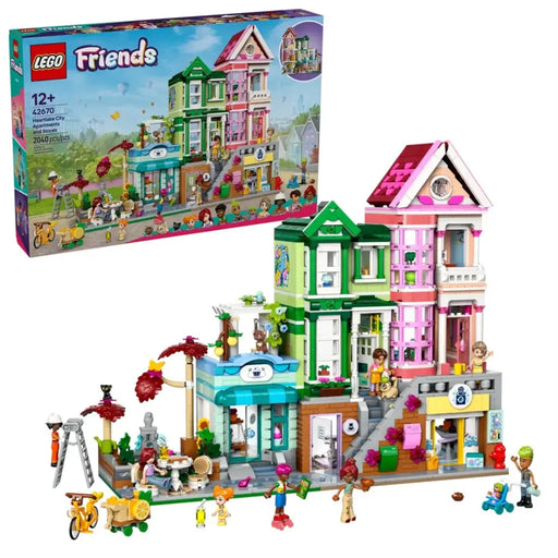 LEGO FRIENDS 42670 Апартаменти и магазини в Хартлейк Сити