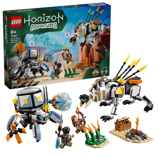 LEGO HORIZON 77037 Aloy & Varl срещу Shell-Walker & Sawtooth