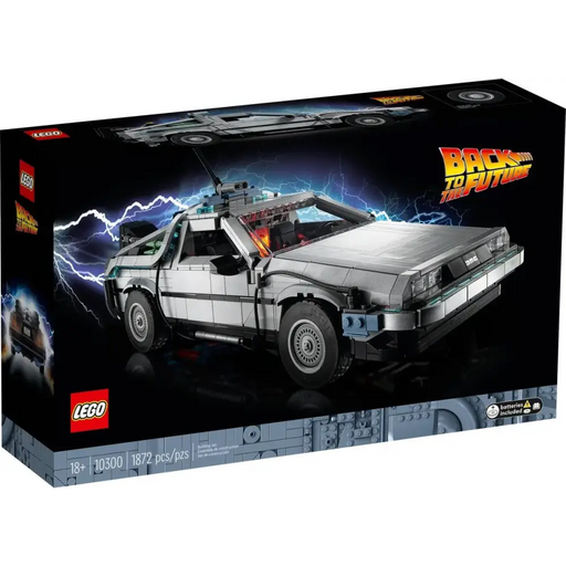 LEGO ICONS 10300 МАШИНА НА ВРЕМЕТО ОТ ОБРАТНО В БЪДЕЩЕТО