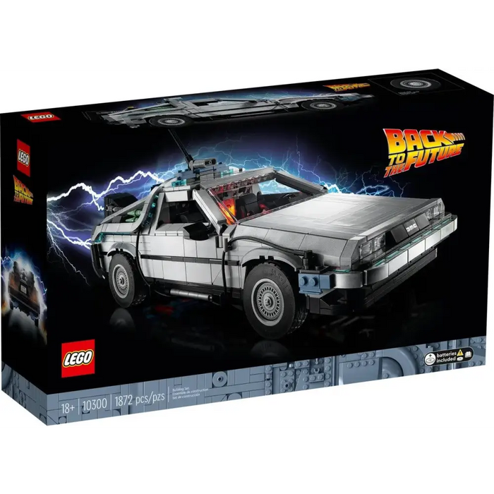 LEGO ICONS 10300 МАШИНА НА ВРЕМЕТО ОТ ОБРАТНО В БЪДЕЩЕТО