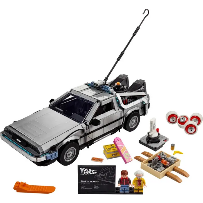 LEGO ICONS 10300 МАШИНА НА ВРЕМЕТО ОТ ОБРАТНО В БЪДЕЩЕТО