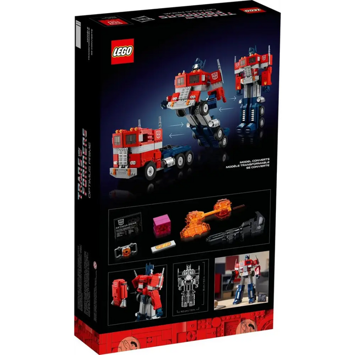 LEGO ICONS 10302 ОПТИМУС ПРАЙМ