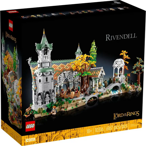 LEGO ICONS 10316 Властелинът на пръстените: Ривендел