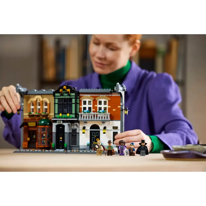 LEGO ICONS 10351 Шерлок Холмс: Кътче за книги