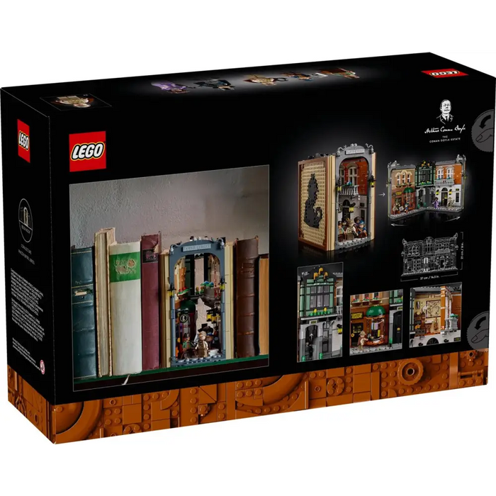 LEGO ICONS 10351 Шерлок Холмс: Кътче за книги