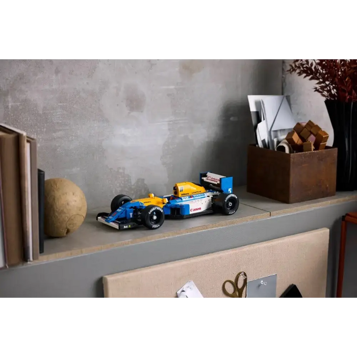 LEGO ICONS 10353 Williams Racing FW14B и Найджъл Менсъл
