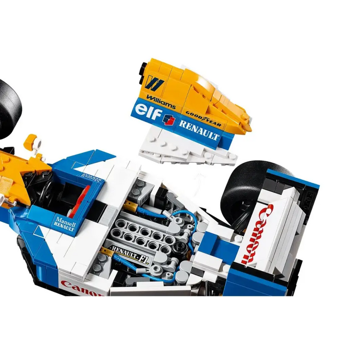 LEGO ICONS 10353 Williams Racing FW14B и Найджъл Менсъл