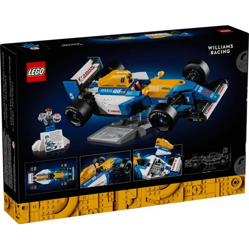LEGO ICONS 10353 Williams Racing FW14B и Найджъл Менсъл