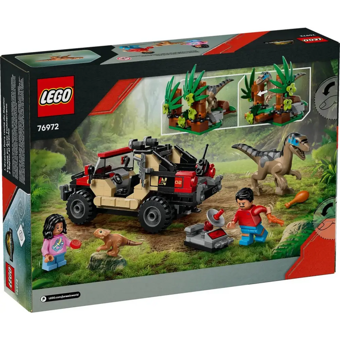 LEGO JURASSIC WORLD 76972 Raptor Off-Road Escape