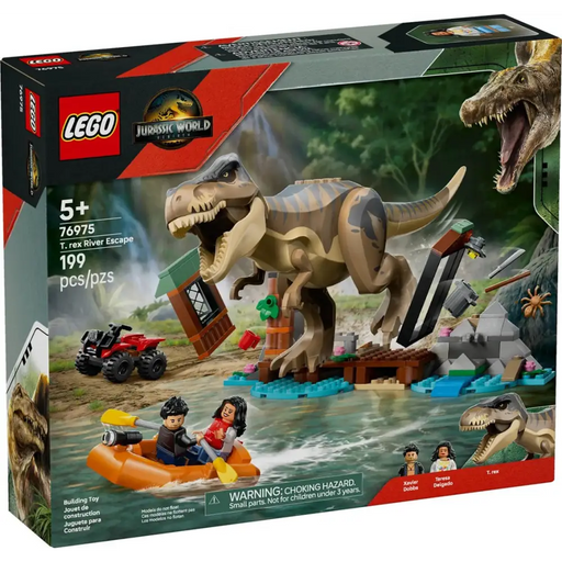 LEGO JURASSIC WORLD 76975 T-Rex River Escape