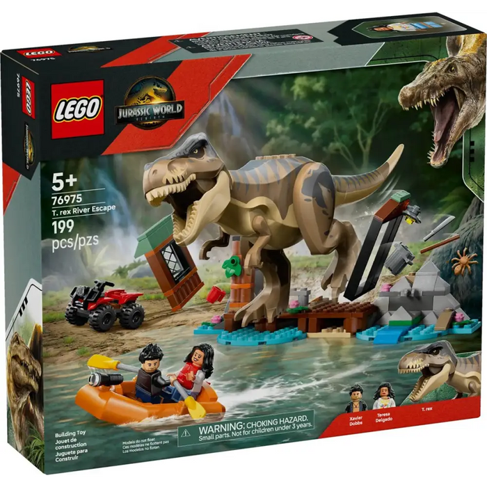 LEGO JURASSIC WORLD 76975 T-Rex River Escape