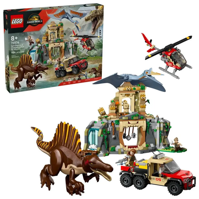 LEGO JURASSIC WORLD 76976 Въздушна мисия Spinosaurus &