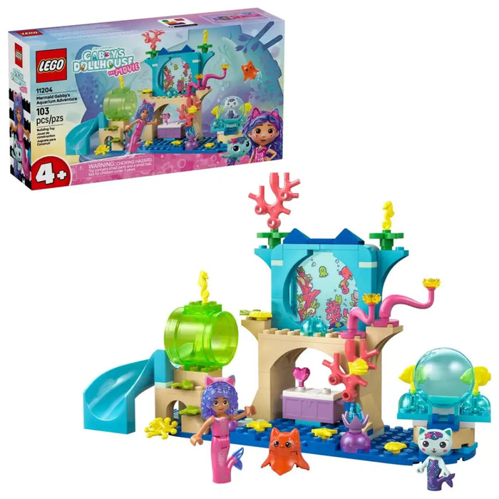 LEGO КЪКЛЕНАТА КЪЩА НА ГАБИ 11204 Приключението в аквариума