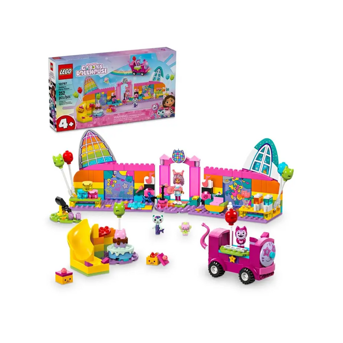 LEGO КЪЩАТА НА ГАБИ 10797 Парти стаята на Габи