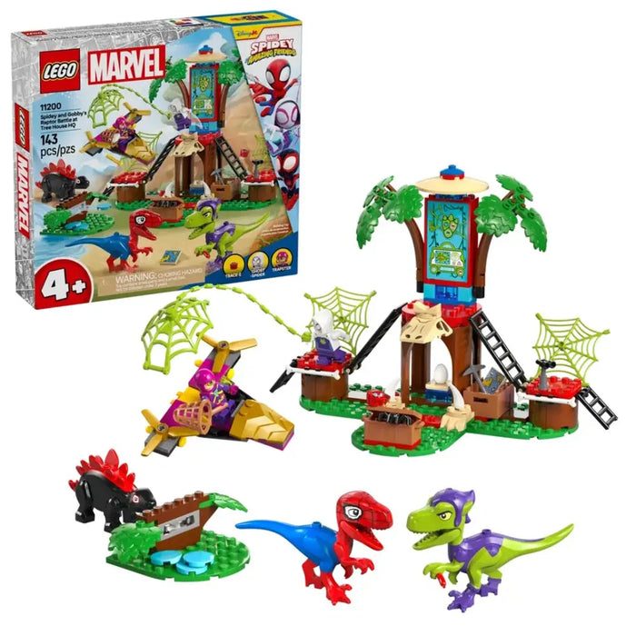 LEGO MARVEL 11200 Spidey and Gobby’s Raptor Battle at Tree