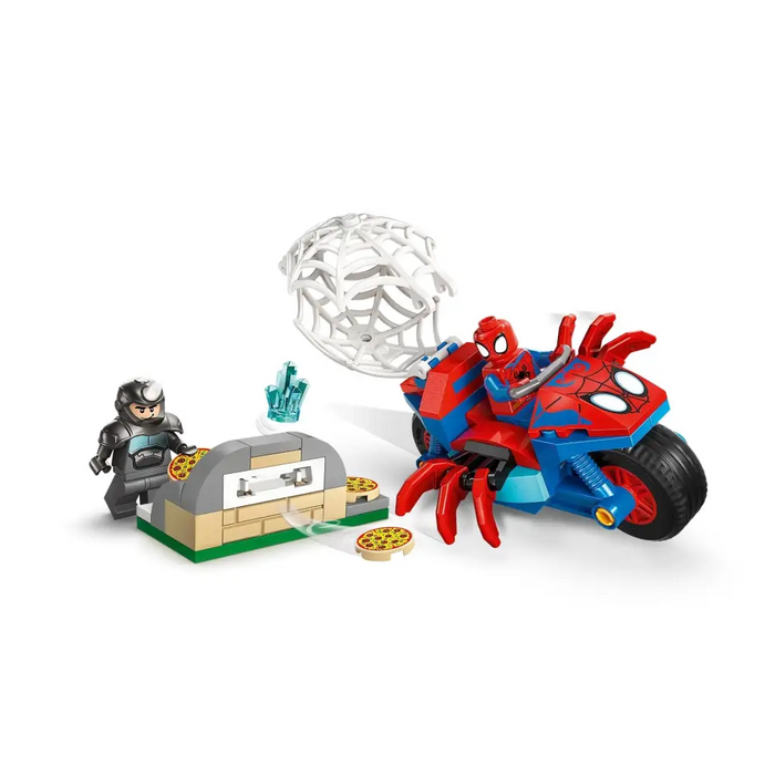 LEGO MARVEL 11206 Спайди на мотоциклета си срещу Рино