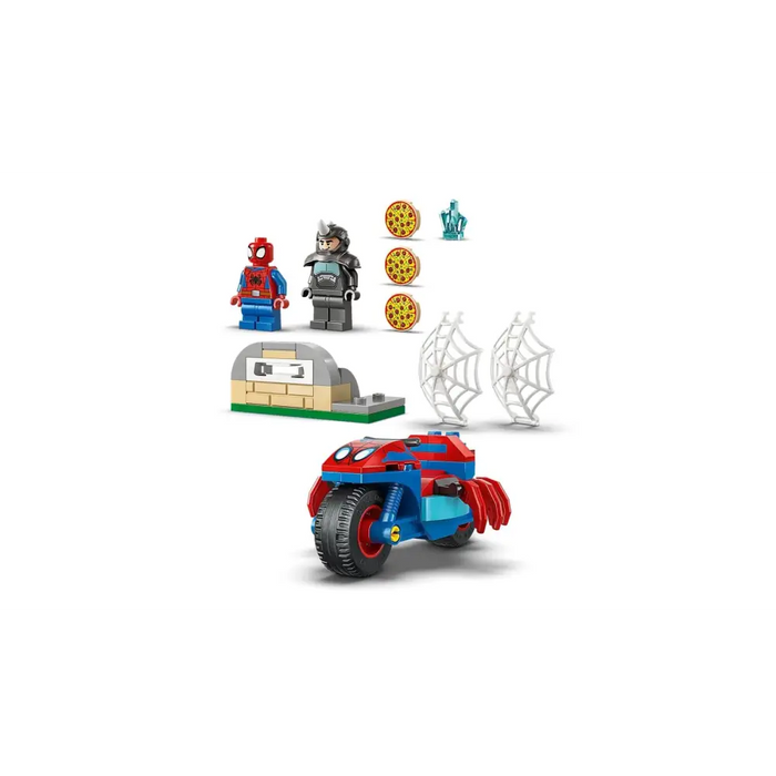 LEGO MARVEL 11206 Спайди на мотоциклета си срещу Рино