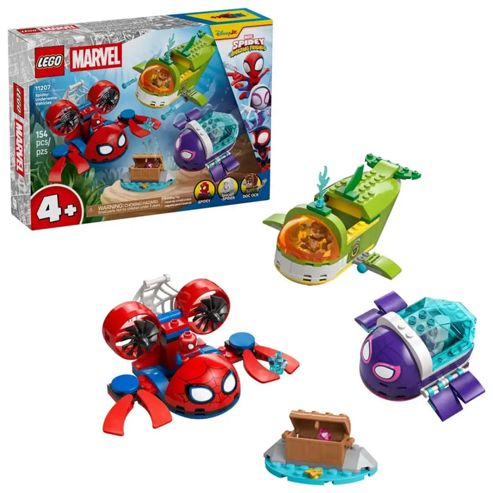LEGO MARVEL 11207 Спайди: Подводни превозни средства