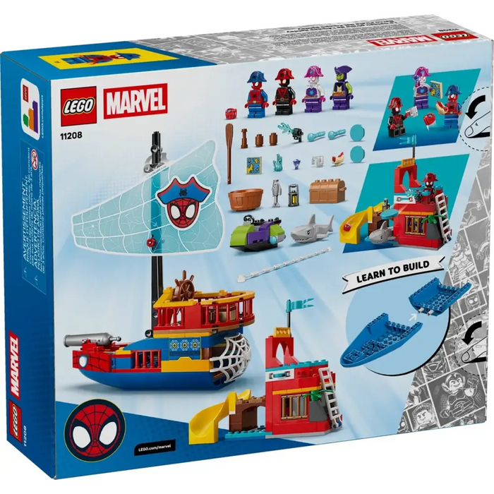 LEGO MARVEL 11208 Пиратски кораб на екипаж Спайди